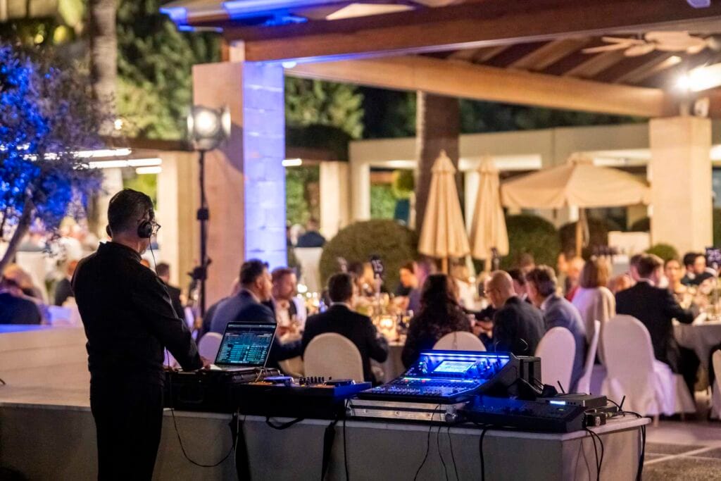 DJ services at rhodos island