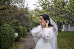 bride's photoshooting