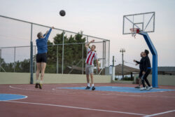 gymnastics before conference