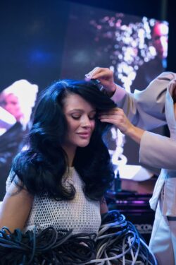 hairstyling photoshooting