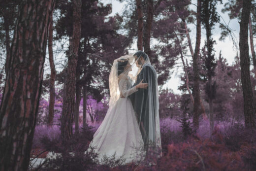 couple photoshooting